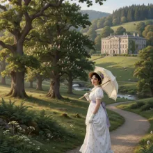 Elizabeth Bennet portrait reference